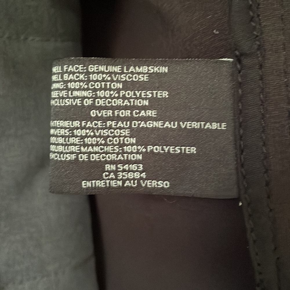 Cole Haan Motorcycle Jacket - Picture 6 of 8
